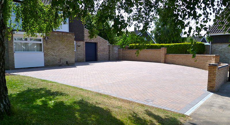 Brick Weave Driveway