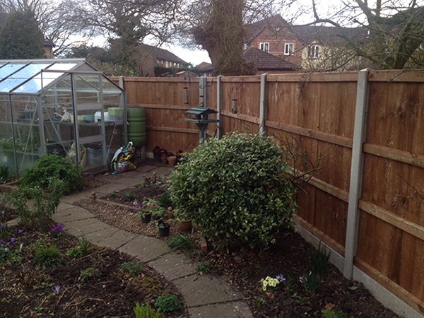 Close board fencing installation in Framlingham Earl