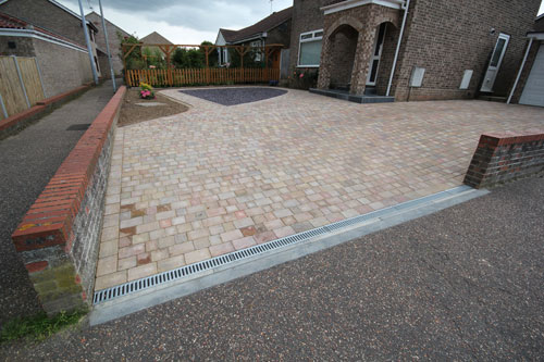 Decorative driveways